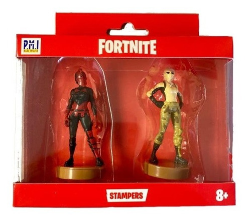 Fortnite Figuras Con Sello X2 For5215- Red Knight & Scorpion