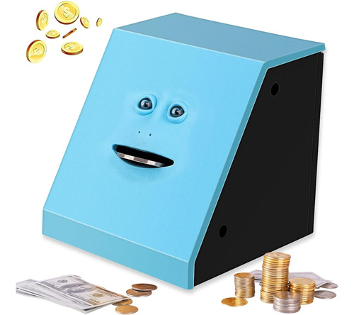 Hucha Automática Ahorro Monedas Eat Money, Regalo N