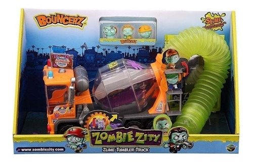 Camión Zombie Zity Con Figuras Y Slime Dracco M131005