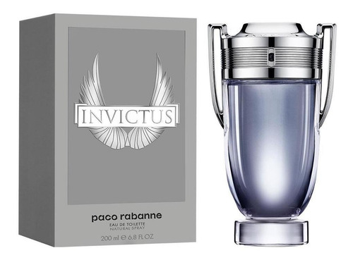 Paco Rabanne Invictus Masc Edt Perfume 200 Ml