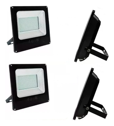  Foco Led 400w Reflector X2 Ahorrador/estadio/cultivo/indoor