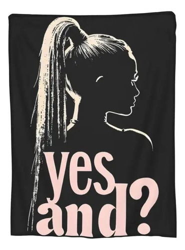 . Manta De Franela Con Estampado 3d Ariana Grande