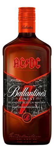 Whisky Ballantines Finest Ac Dc 750ml
