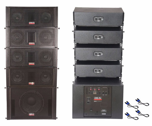 BLG Rla1265a Sistema Line Array Activo 2000w Musica Pilar