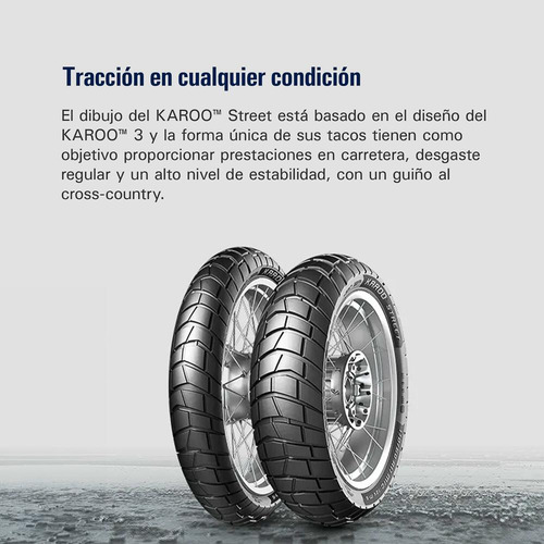 Kit Cubiertas Metzeler Karoo Street Tornado Xr 300 Xtz Endur