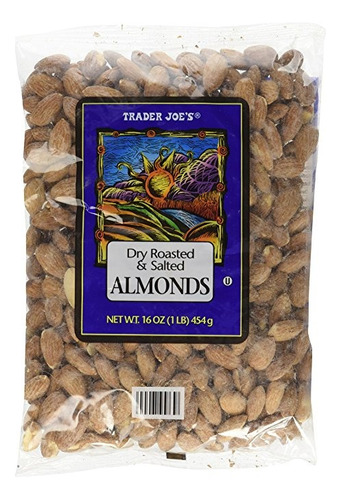 Trader Joe Secos Tostados Y Almendras Saladas