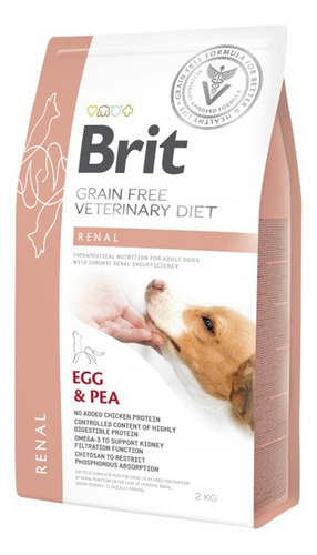 Brit Veterinary Diet Renal 2kg Alimento Para Perros