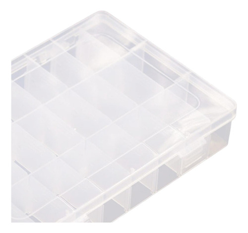 Caja De Almacenamiento De Hilo Con Compartimentos, 24