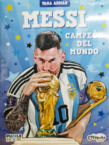 Messi Campeon Del Mundo - Para Armar - Puzzle Book