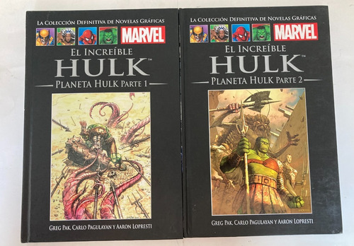 Comic Marvel: El Increíble Hulk - Planeta Hulk, 2 Tomos (historia Completa). Colección Salvat.