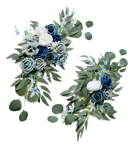 2x Arco De Flores Para Bodas Flores De Seda Para Decoración