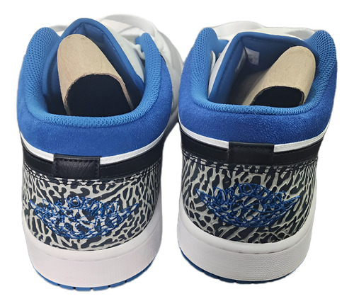 Jordan 1 Low Se Azul Verdadero - No Caja (Usado)