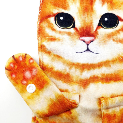 3pcs Multipurpose Cat Funny Hand Towels Drying Hands