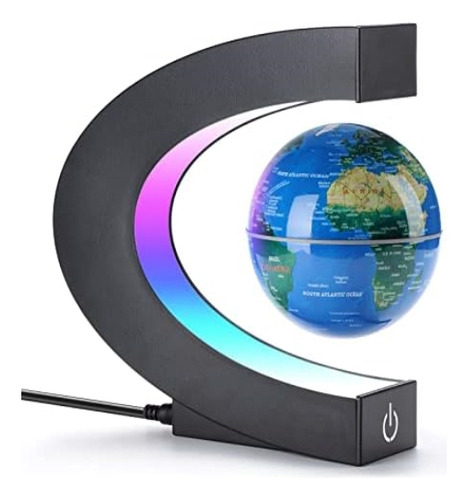 Globo Flotante Con Led E Interruptor Táctil En Forma De C, G