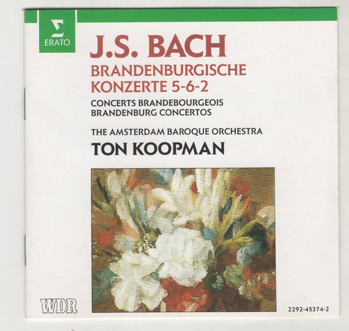 J.s. Bach Brandenburgische Ton Koopman Cd Ricewithduck