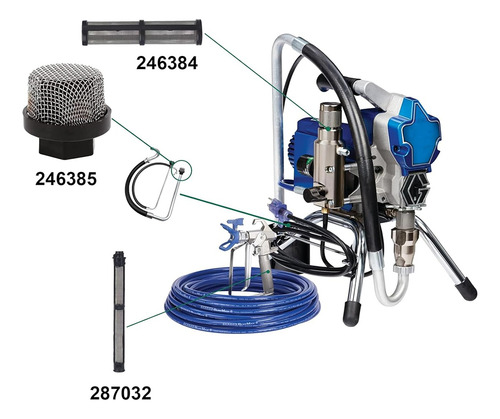 246385 246384 287032 Kit De Filtro De Aerosol Sin Aire Para