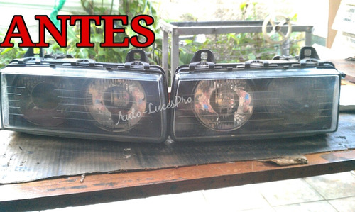 Restauracion Focos Faros Adaptacion De Ojos De Angel Bmw E36