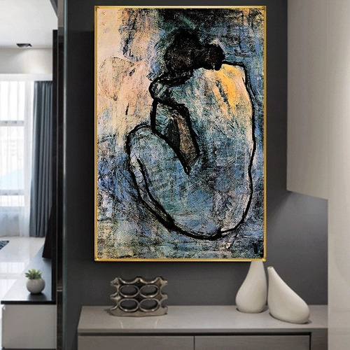 Cuadros-picasso Cara28-moderno,decorativo,95x60cm-16k Resol