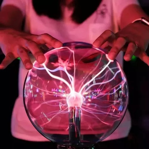 Lampara Tesla Bola De Plasma Mediana Vidrio
