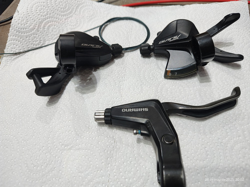 Shifters Shimano Alivio 2x9 Vel. Negro (Usado)