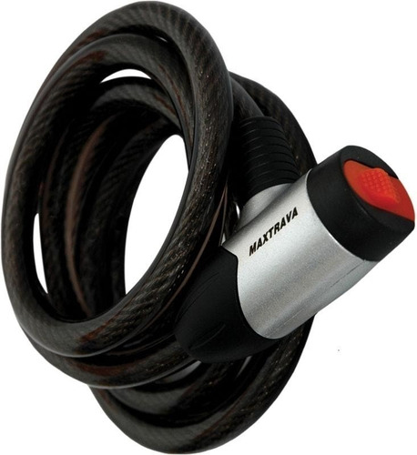 Trava Cabo De Aço Maxtrava Max 400 Moto Bike Estepe Grosso