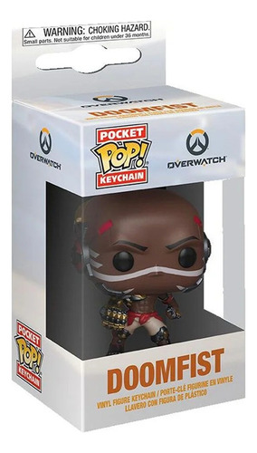 Chaveiro Funko Pocket Pop Overwatch Doomfist