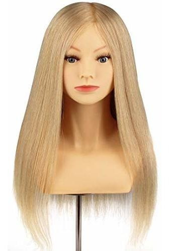 Maniqui Cabeza Cabello Natural Rubio Newshair Rubio