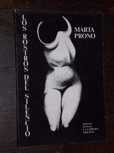 Marta Prono Los Rostros Del Silencio Firmado Dedicado 1983