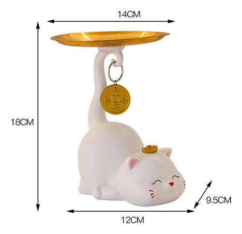 Colección De Estatuas De Bandeja Para Gatos, Escultura De