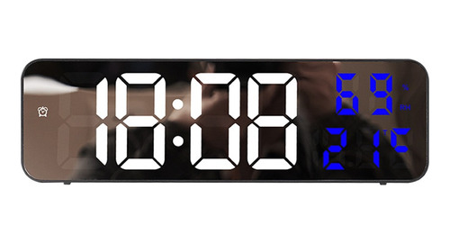 3d Digital Led Reloj Decorativo De Pared Recargable Batería