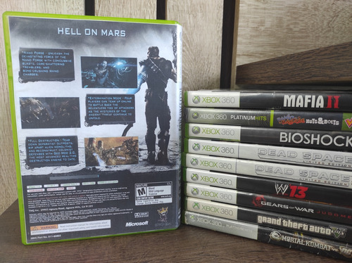 Jogo Red Faction Armageddon Original Xbox 360 - Midia Física (Usado)