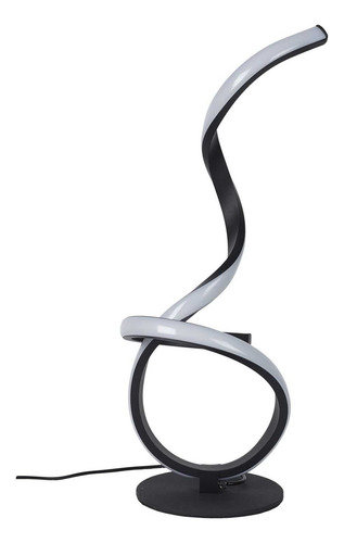 Lámpara Mesa De Diseno Led Negra La0022