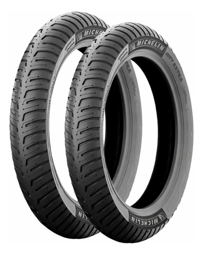 Par Pneu Cg Titan Fan Ybr 100/90-18 E 90/90-18 Michelin