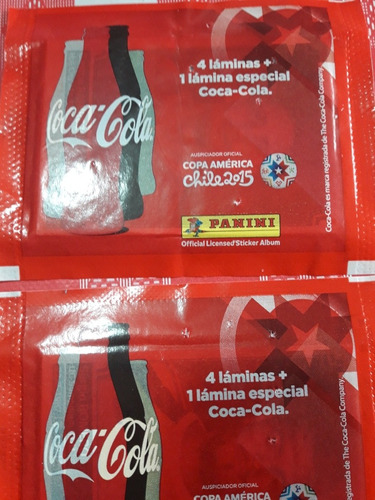 Sobres Coca Cola Copa America 2015