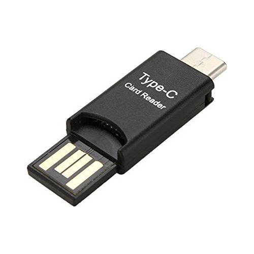 Misaso Adaptador Lector Tarjeta Usb 3.1 Tipo C Usb-c -sd Tf