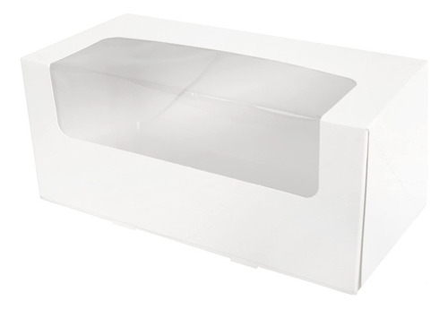 O'crme Caja Rectangular Para Cupcakes De 8 X 4 X 4 Pulgadas 