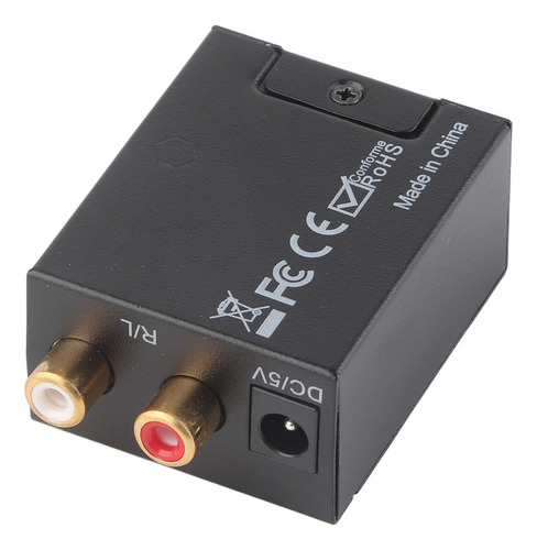 Convertidor de audio digital a analógico Salida P2 + fuente