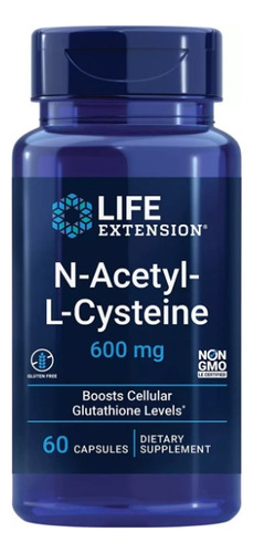 N Acetyl L Cysteine 600 Mg X 60 - Unidad a $1979