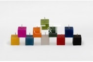 Velas Cuadradas 3x3x3 Cm X 10 Unid - Velas Urbanas