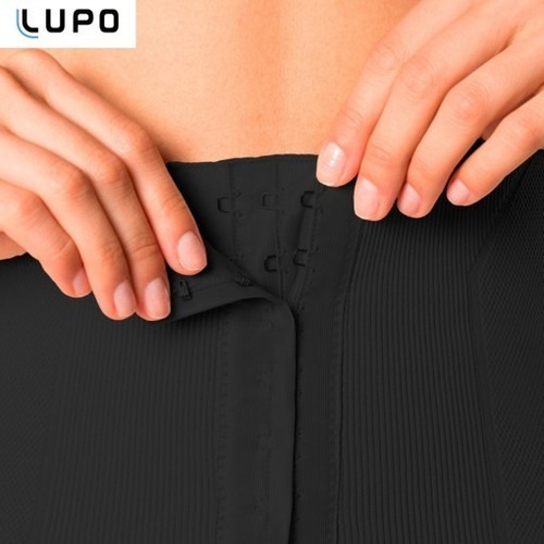 Imagen 2 de 7 de Faja Modeladora Reductora Con Broches Loba Lupo Seamless