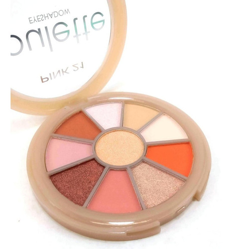 Paleta Maquillaje Sombras Ojos Roulette Pink 21 Matte Satin