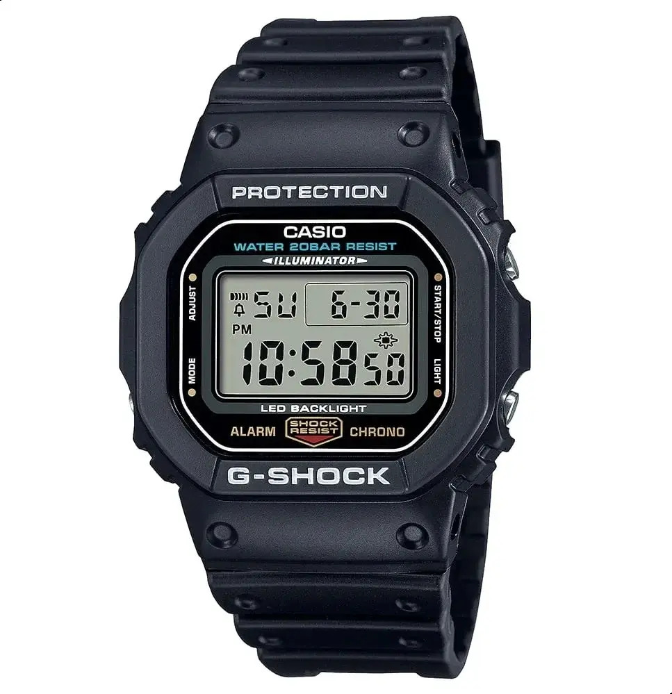 Relógio Masculino Casio G-shock Dw-5600ue-1 Preto 200 Metros Fundo Como Na Imagem
