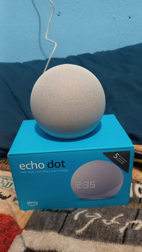 Amazon Echo Dot 5ta Generación Con Reloj 