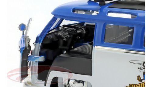 1 24 Boneco Jada Volkswagen Combi + Mickey Mouse
