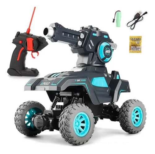 Tanque RC Leopard II, 1:18 Tanque Teledirigido Pistas de Metal con Disparo de BBS y Agua, Tanque Teledirigido con Humo Realista, Sonido, Luces, Retroceso, Tanque Militar RC para Niños y Adultos