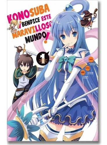 Manga Konosuba Tomo 01 - Mexico