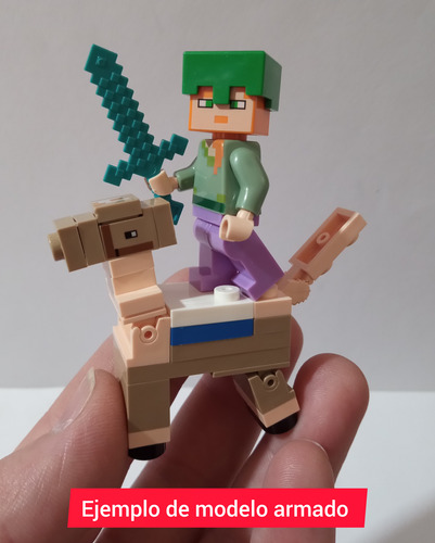 Minecraft: Aventuras De Jinetes, Bloques Para Armar (Usado)