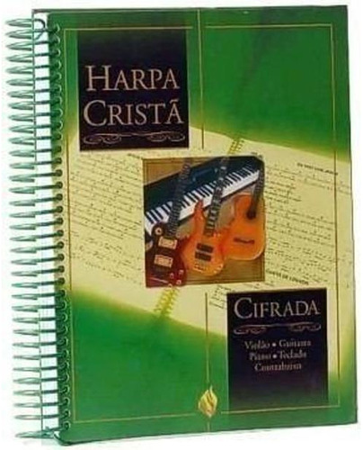 Livro Harpa Cifrada Completa E Partituras Cpad
