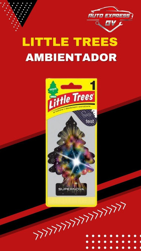 Ambientador Little Trees Varias Aromas