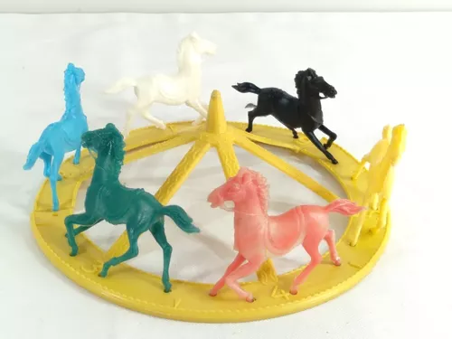 Brinquedos Raros - Jogo Roleta Corrida de Cavalos Década de 1940